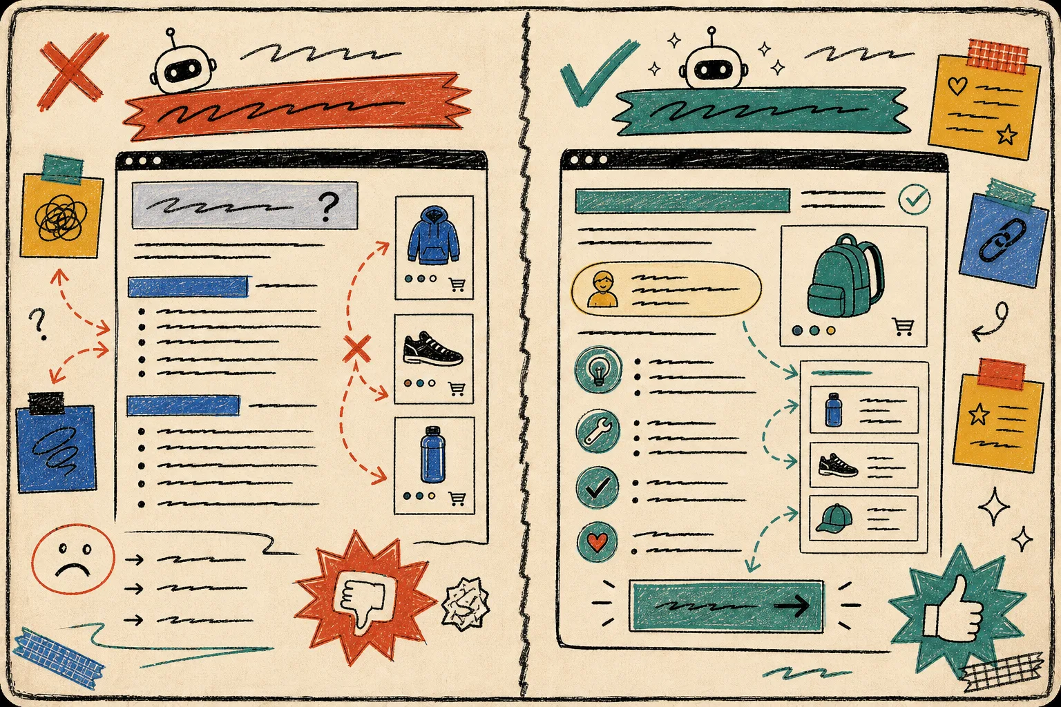 Generic versus product-aware blog draft comparison
