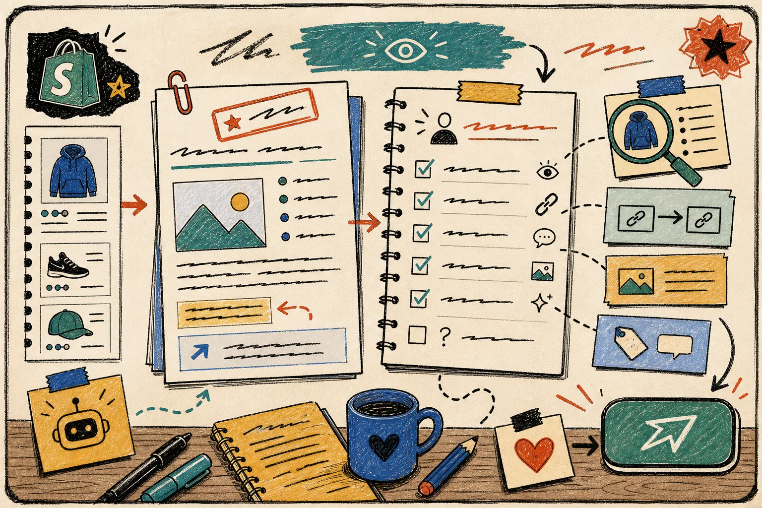 Review checklist before publishing a Shopify blog post