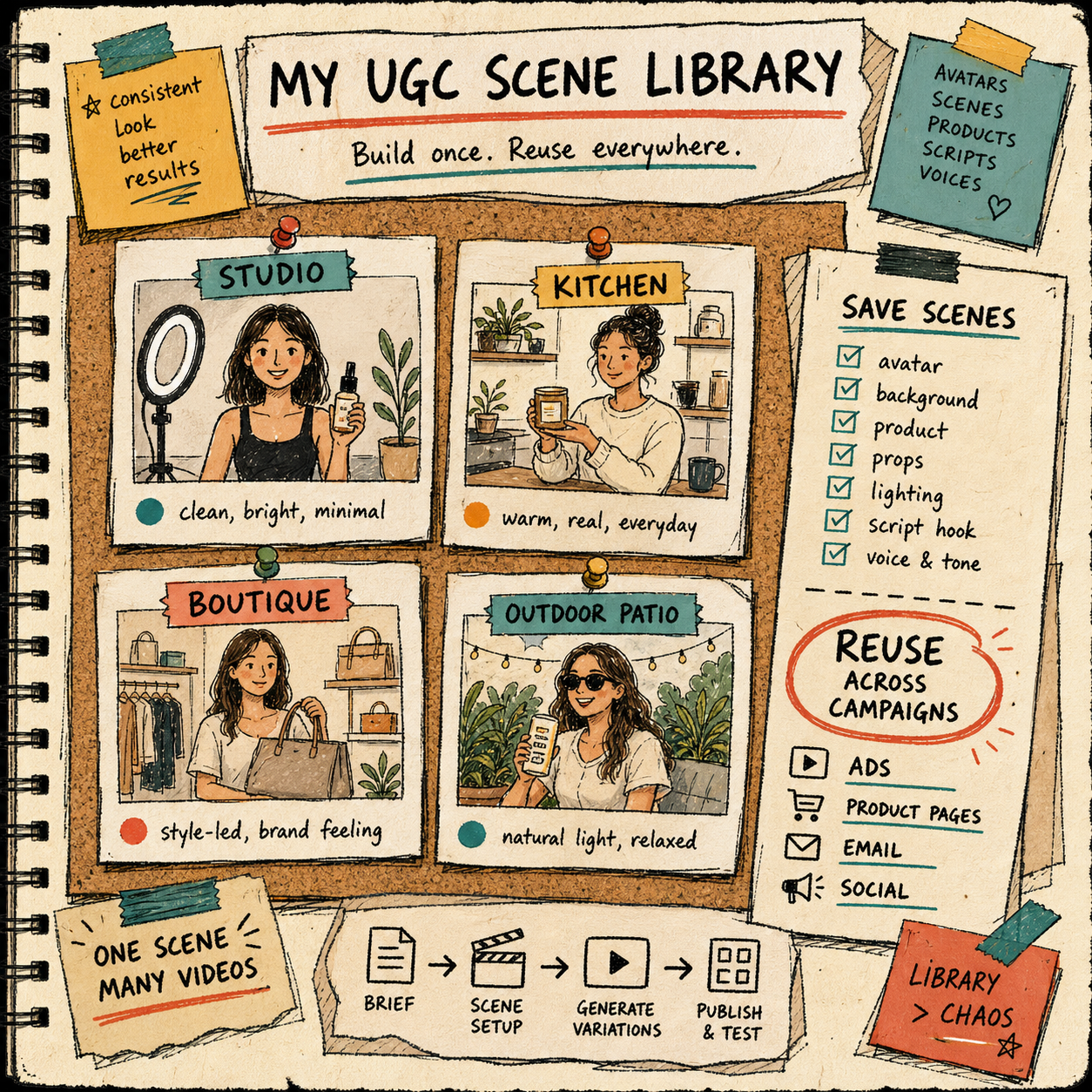 UGC script framework that turns buyer questions into video hooks