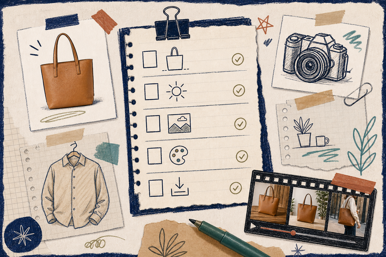 Checklist for reviewing AI-edited Shopify product photos