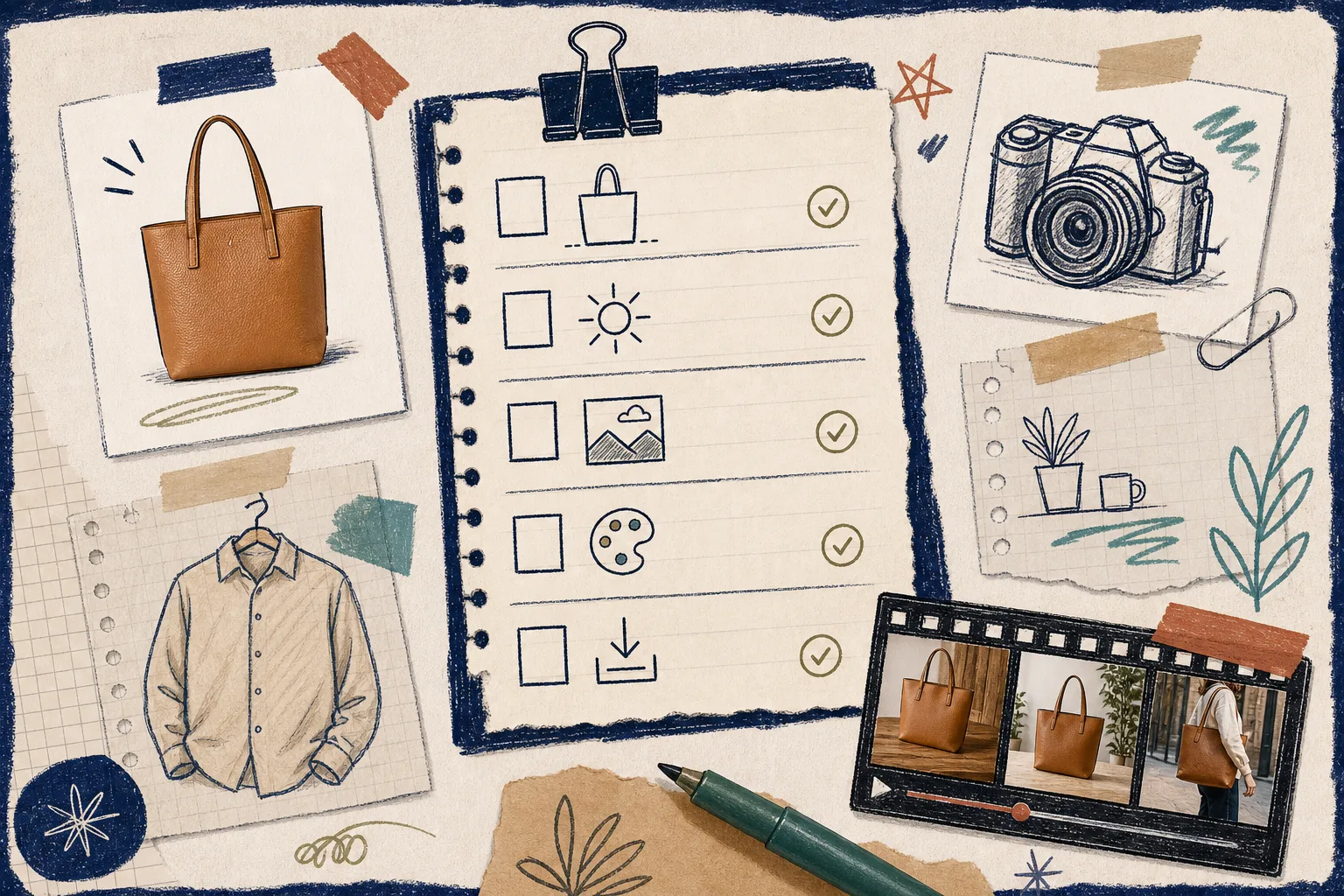 Checklist for reviewing AI-edited Shopify product photos