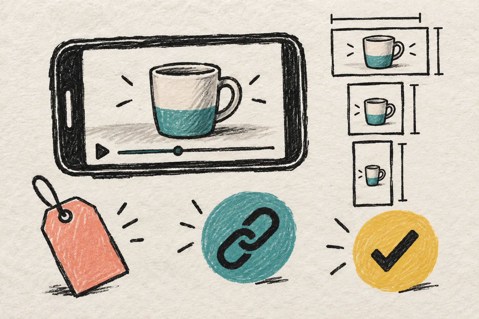 Reviewable product video workflow