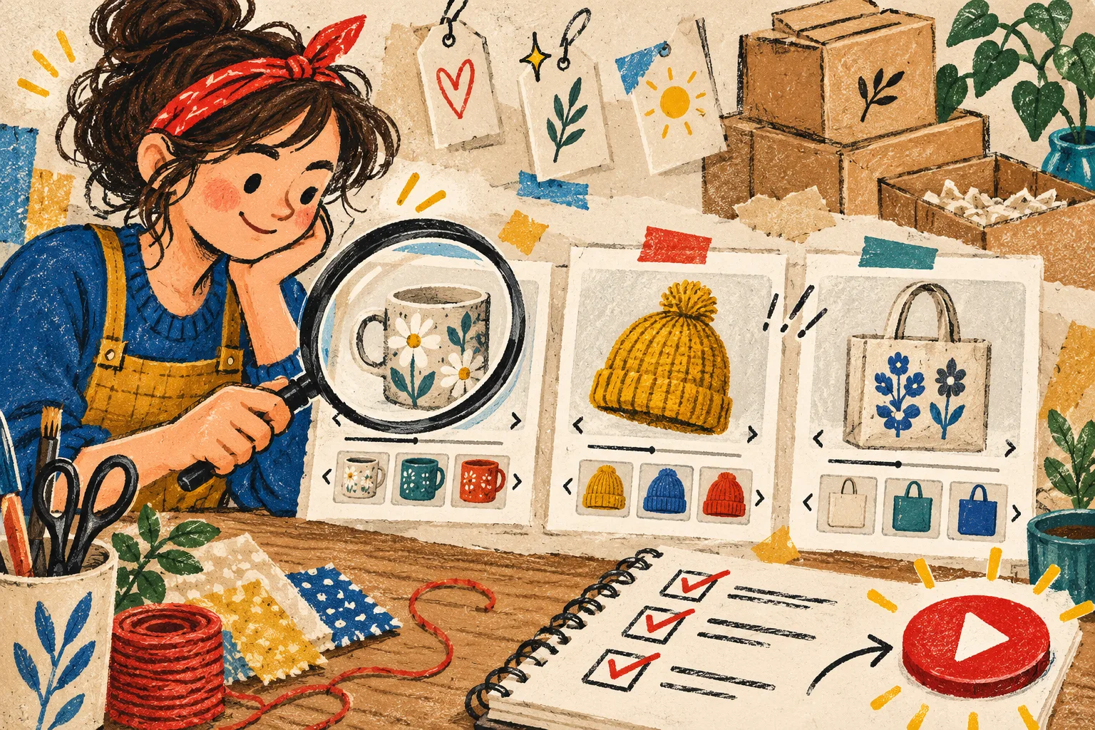 Reviewing changed Etsy listing variations