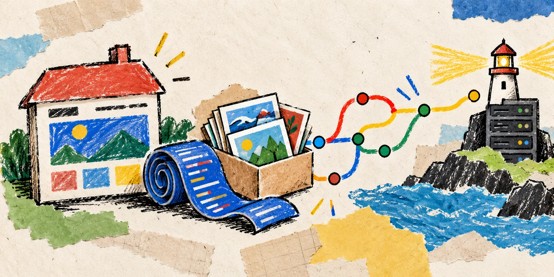 Kit visuel pour déployer un site statique après export