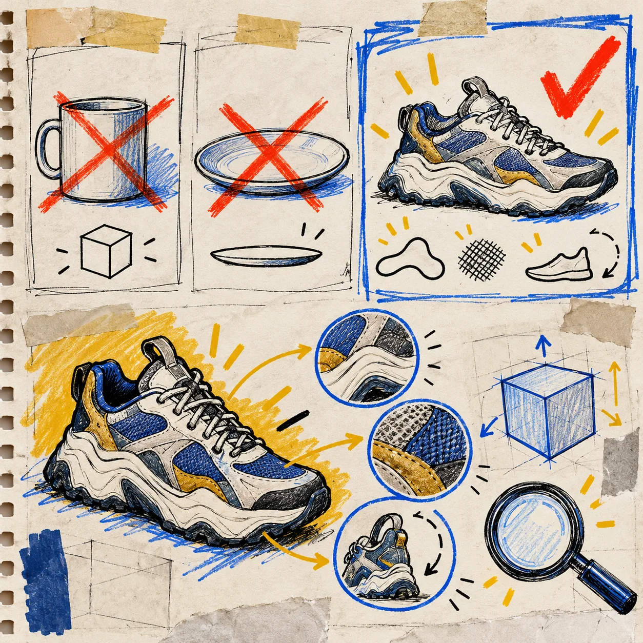 Checklist illustrée pour prioriser un SKU Shopify pour la 3D